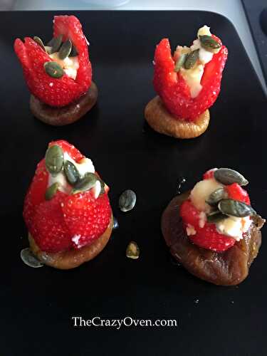 Tapas Fraises Figues au Caprice des Dieux