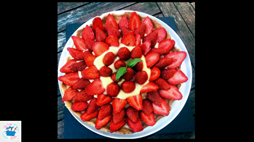 Tarte aux fraises et lemon curd