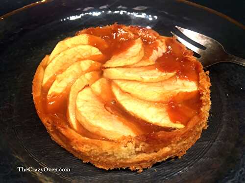 Tartelettes aux pommes et à la confiture de lait 