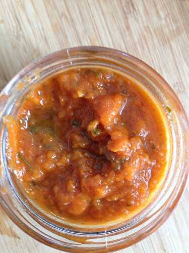 The sauce tomate de Severine