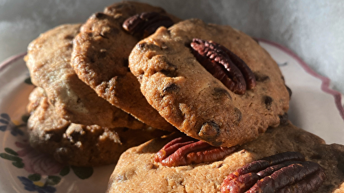 Cookies vegan aux noix de pécan