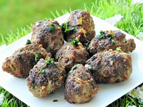 BOULETTES DE VIANDE A LA TURQUE : KOFTE (thermomix)