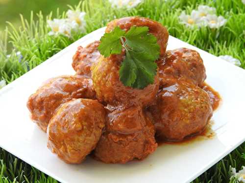 BOULETTES DE VIANDES A L'INDIENNE (cookéo)