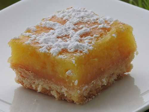 CARRES AU CITRON (thermomix)