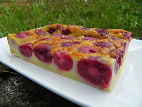 CLAFOUTIS AUX CERISES