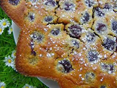 CLAFOUTIS AUX CERISES ET NOISETTES (thermomix)