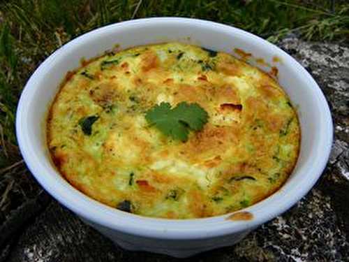 CLAFOUTIS AUX COURGETTES ET A LA FETA (thermomix)