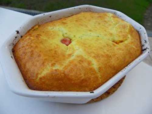 CLAFOUTIS DE TOMATES CERISE