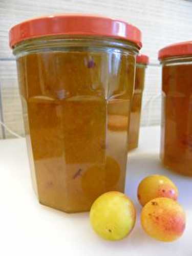 CONFITURE DE MIRABELLES