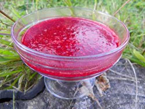 COULIS DE FRAMBOISES