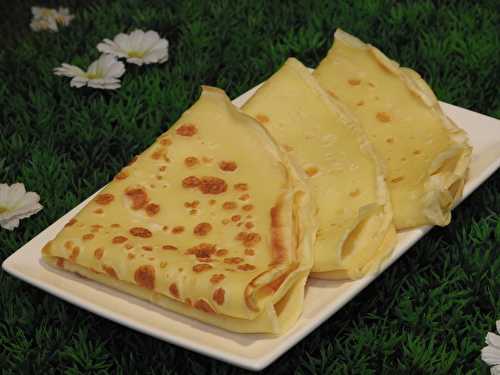 CREPES SUCREES (thermomix)