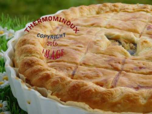 CROUSTADE AUX CHAMPIGNONS (thermomix) - Blog cuisine Thermomix avec recettes pour le TM5 & TM31