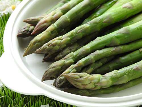 CUISSON DES ASPERGES (Cookéo)