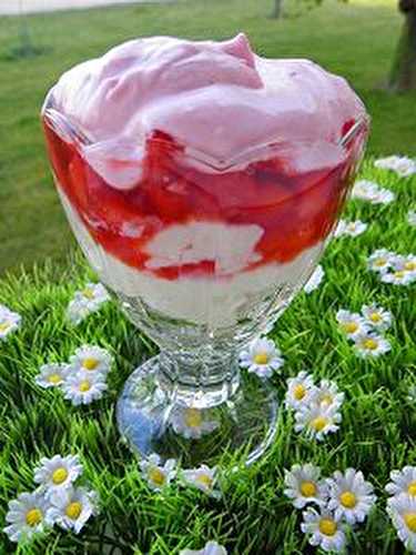 DESSERT ROYAL AUX FRAISES (thermomix)