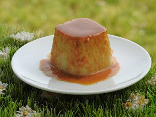 FLAN BRIOCHE AU CARAMEL AU BEURRE SALE ( thermomix et multidélice)