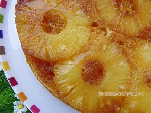 GATEAU RENVERSE A L'ANANAS (thermomix)