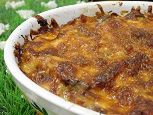 GRATIN D'AUBERGINE AU THON (thermomix)