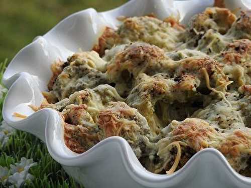 GRATIN DE BROCOLI AU BOURSIN (thermomix et cookéo)