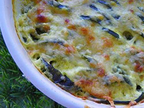 GRATIN DE COURGETTE (Thermomix)