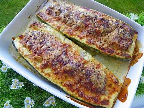 GRATIN DE COURGETTES FARCIES (thermomix)