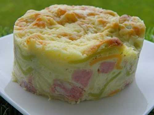 GRATIN DE PATES JAMBON SAUCE BECHAMEL (thermomix)