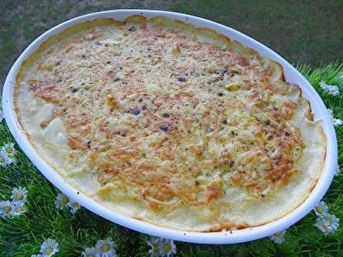 GRATIN DE PATISSON ET POMMES DE TERRE (thermomix)