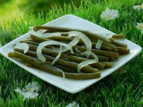 HARICOTS VERTS AU BASILIC (thermomix)