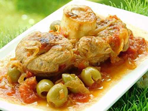 JARRET DE VEAU AUX OLIVES (cookéo)