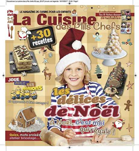 LA CUISINE DES P'TITS CHEFS :  Les délices de Noël