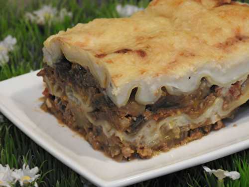 LASAGNES DE MOUSSAKA (cookeo)