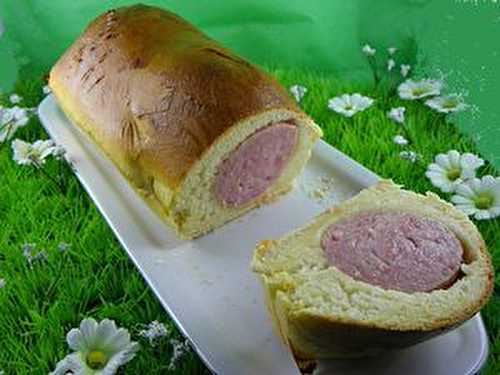 LE SAUCISSON BRIOCHE (thermomix)