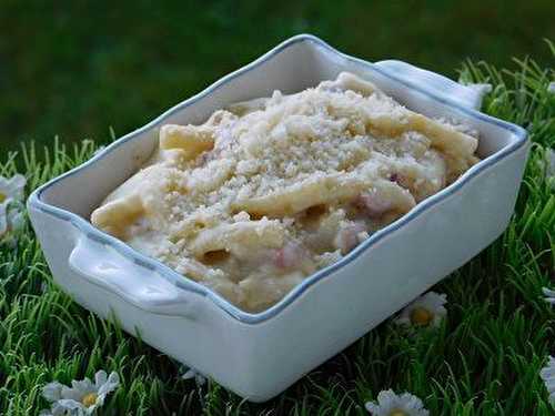 MACARONI A LA CARBONARA (thermomix)