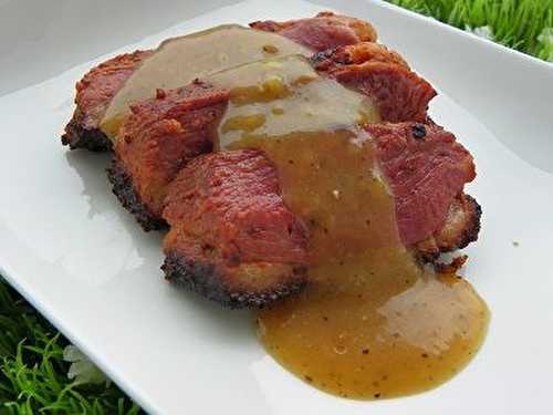 MAGRET DE CANARD SAUCE AU POIVRE (thermomix)