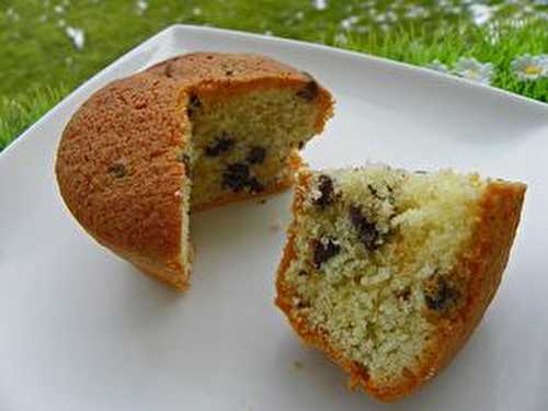 MUFFINS A LA PATE D'AMANDES (thermomix)