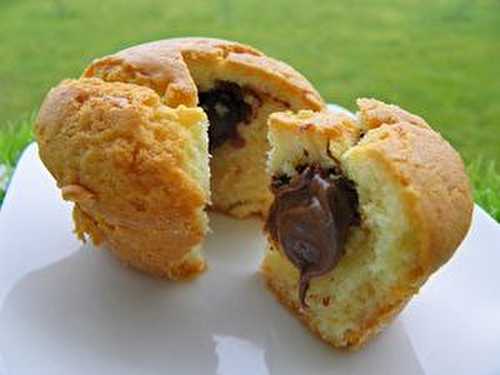 MUFFINS WITH NUTELLA (thermomix)