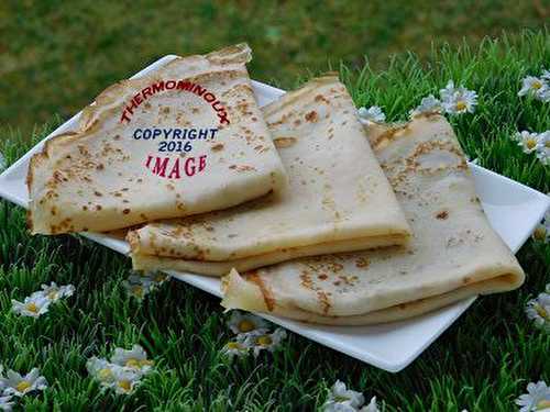 PATE A CREPE au TM5 (thermomix)