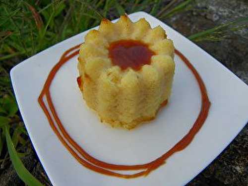 PETITS FLANS A LA COMPOTE DE POMME (thermomix)