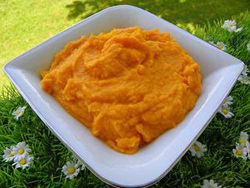 PUREE DE PATATE DOUCE (thermomix)