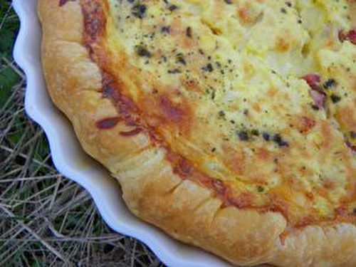 QUICHE A LA MOZARELLA