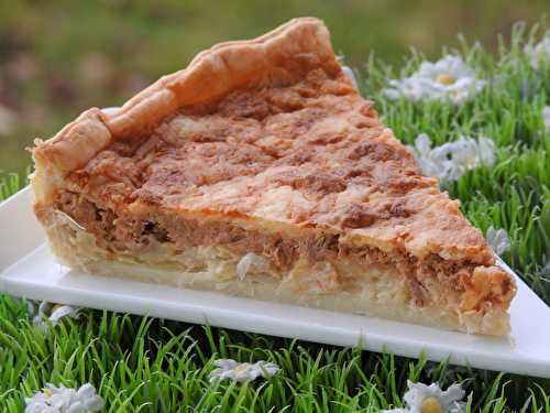 QUICHE  AU POIREAU ET AU THON (thermomix)