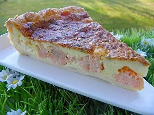 QUICHE AUX DEUX SAUMONS (thermomix)