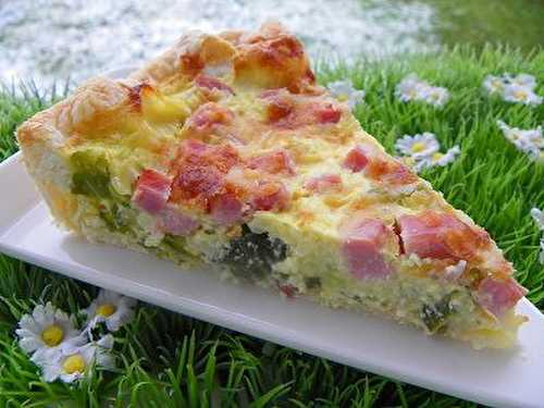 QUICHE AUX POIREAUX (thermomix)