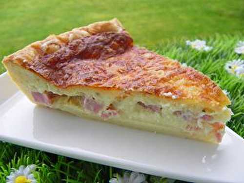 QUICHE JAMBON - CANCOILLOTTE (thermomix)