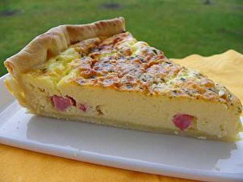 QUICHE JAMBON VACHE QUI RIT (thermomix)