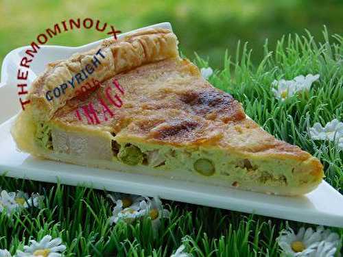 QUICHE POULET COCO CURRY (thermomix)