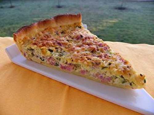 QUICHE RICOTTA COURGETTES (thermomix)