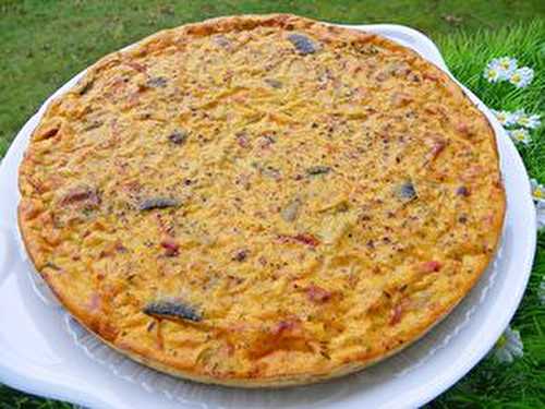 QUICHE SANS PATE A LA RATATOUILLE (thermomix)