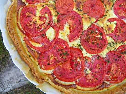 QUICHE TOMATE SURIMI RICOTTA ( thermomix)