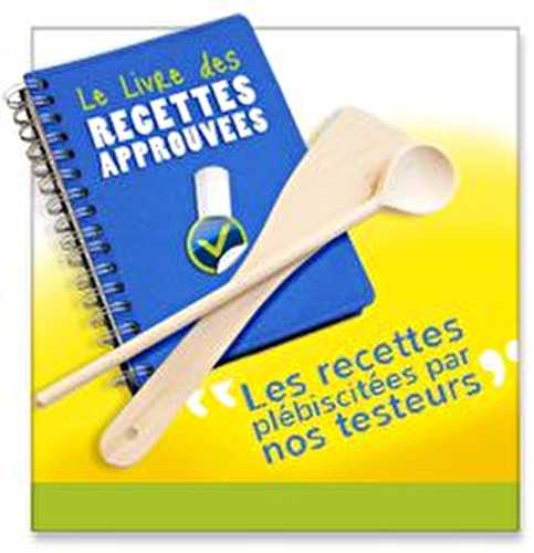 RECETTES APPROUVEES