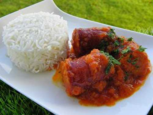 ROUGAIL SAUCISSES (thermomix)